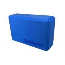 Блок для йоги EasyFit EVA синій