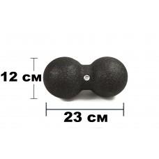 Массажный мячик двойной EasyFit EPP 23х12 см