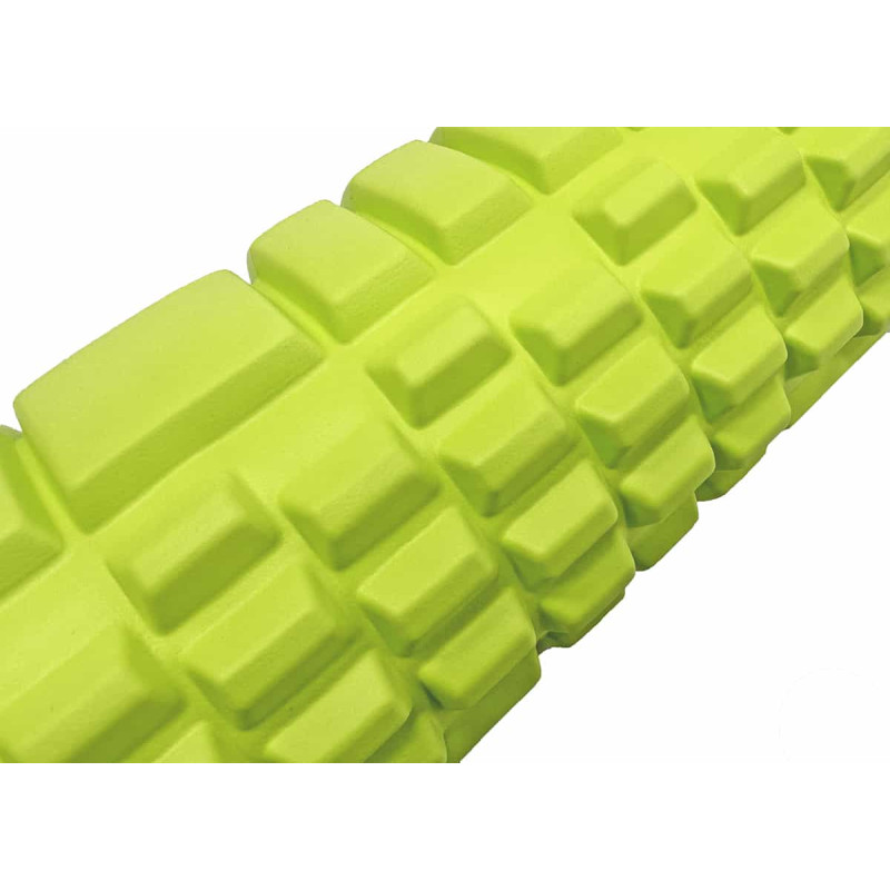Массажный ролик EasyFit Grid Roller 33 см v.1.1 салатовый