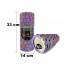 Массажный ролик EasyFit Grid Roller 33 см v.1.1 Multi фиолетовый