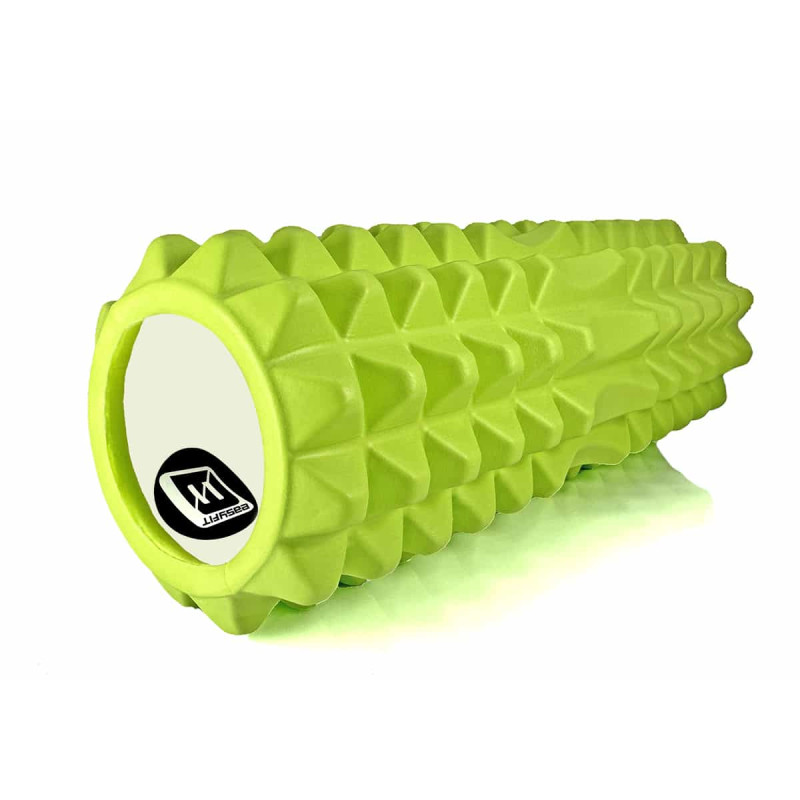 Массажный ролик EasyFit Grid Roller 33 см v.1.2 cалатовый