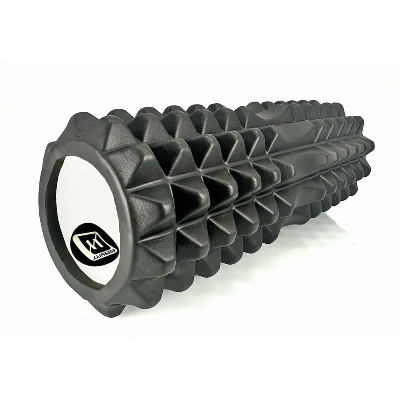 Массажный ролик EasyFit Grid Roller 33 см v.1.2 черный