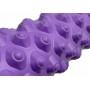 Массажный ролик EasyFit Grid Roller Extreme 33 см фиолетовый