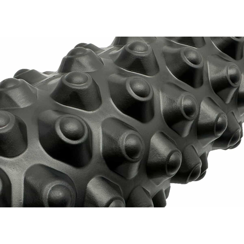 Массажный ролик EasyFit Grid Roller Extreme 33 см черный