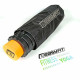 Массажный ролик EasyFit PRO Active 33 см двойной