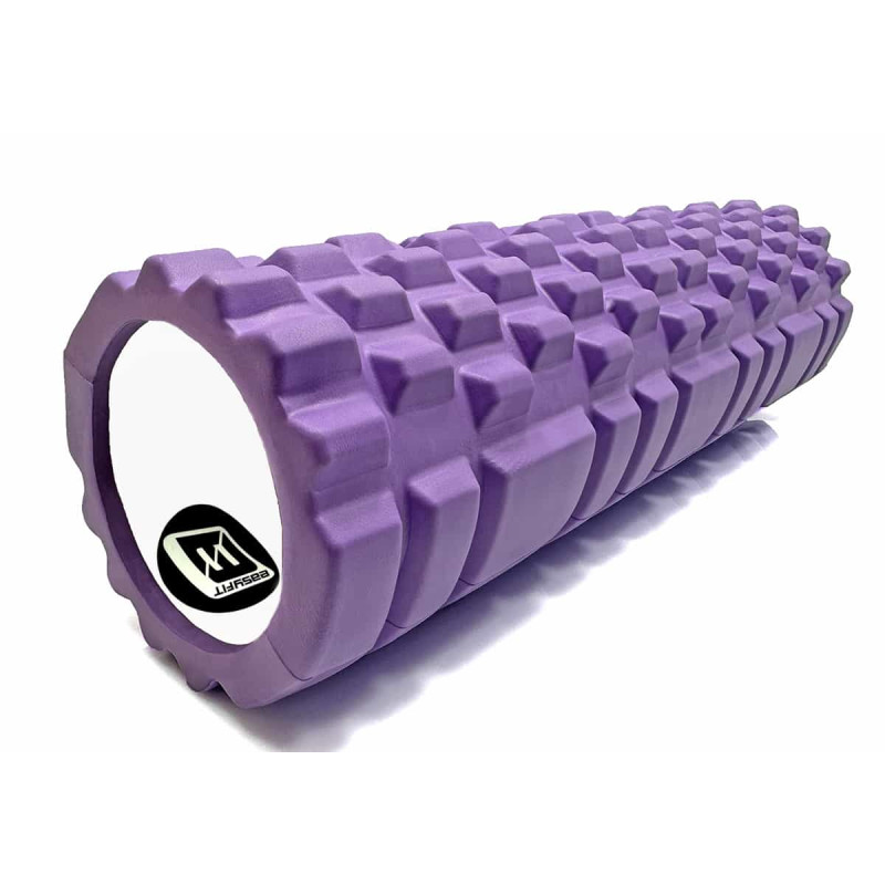 Массажный ролик EasyFit Grid Roller 45 см v.2.1 фиолетовый
