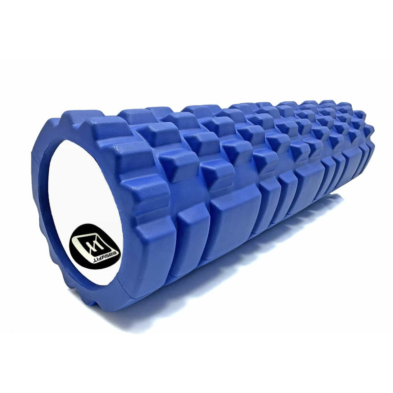 Масажний ролик EasyFit Grid Roller 45 см v.2.1 синій