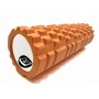 Массажный ролик EasyFit Grid Roller 45 см v.2.1 оранжевый