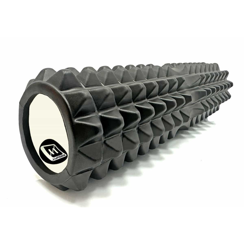 Массажный ролик EasyFit Grid Roller 45 см v.2.2 черный