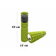 Массажный ролик EasyFit Grid Roller 45 см v.2.2 салатовый