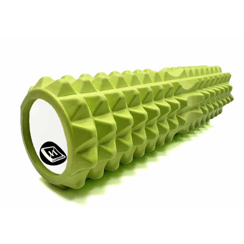 Массажный ролик EasyFit Grid Roller 45 см v.2.2 салатовый