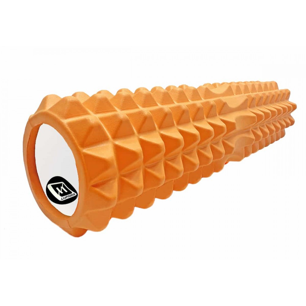 Массажный ролик EasyFit Grid Roller 45 см v.2.2 оранжевый