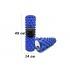Массажный ролик EasyFit Grid Roller PRO 45 см синий