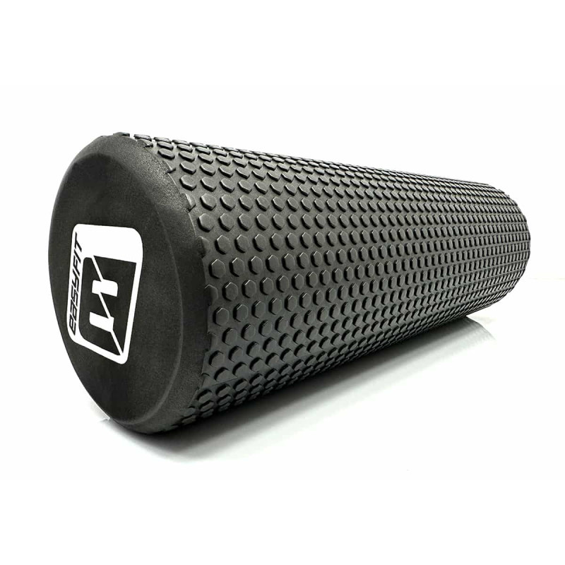 Массажный ролик EasyFit Foam Roller 45 см черный