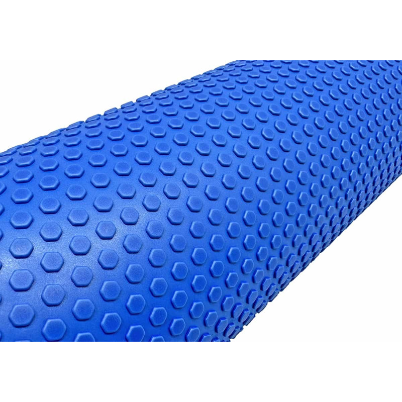Масажний ролер EasyFit Foam Roller 45 см синій