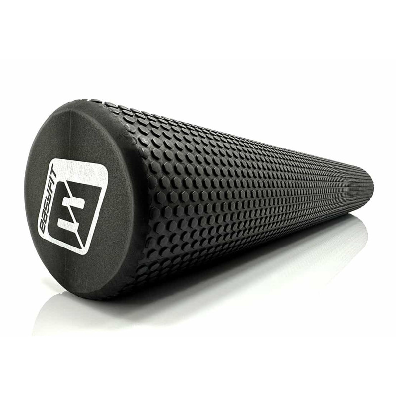 Массажный ролик EasyFit Foam Roller 90 см черный
