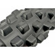 Массажный ролик EasyFit Grid Roller PRO 33 см черный
