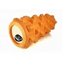 Массажный ролик EasyFit Grid Roller PRO 33 см оранжевый