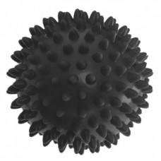 Массажный мячик EasyFit PVC 7.5 см жесткий черный