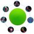 Массажный мячик EasyFit TPR 6 см зеленый
