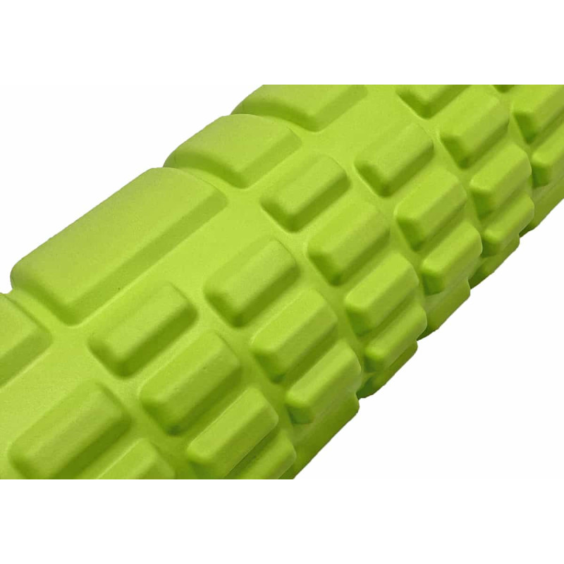 Массажный роллер EasyFit Grid Roller Mini 30 см салатовый