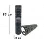 Массажный роллер EasyFit Grid Roller 60 см v.3.1 черный