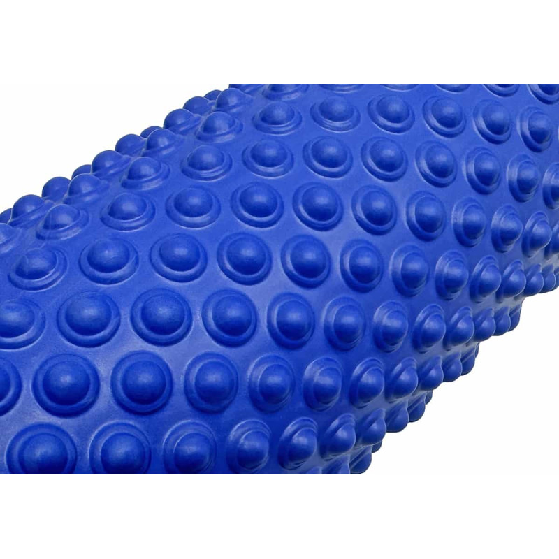 Массажный ролик EasyFit Grid Roller Light 33 см синий