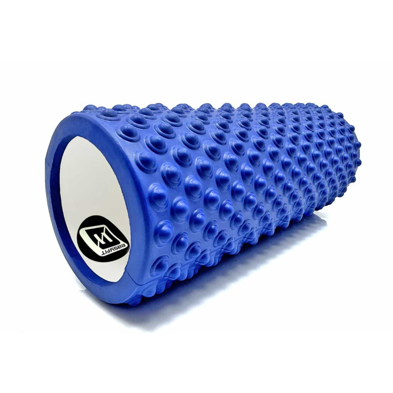Массажный ролик EasyFit Grid Roller Light 33 см синий