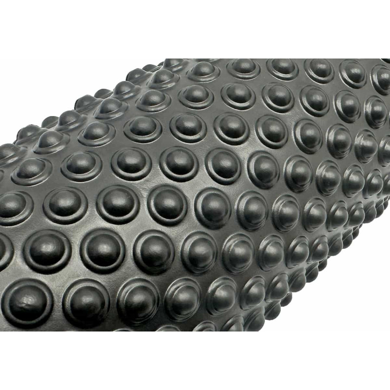 Массажный ролик EasyFit Grid Roller Light 33 см черный