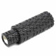 Масажний ролик EasyFit Grid Roller Double 33 см чорний