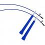 Скоростная скакалка EasyFit Speed Cable Rope 3 м со стальным тросом синяя