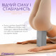 Блок для йоги EasyFit EVA сірий