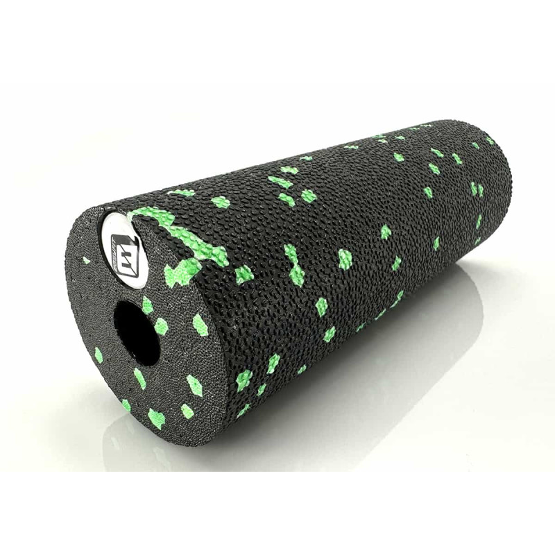 Массажный ролик EasyFit EPP 15Х5 см черно-салатовый