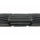 Масажний ролик EasyFit Dozer 45 см чорний