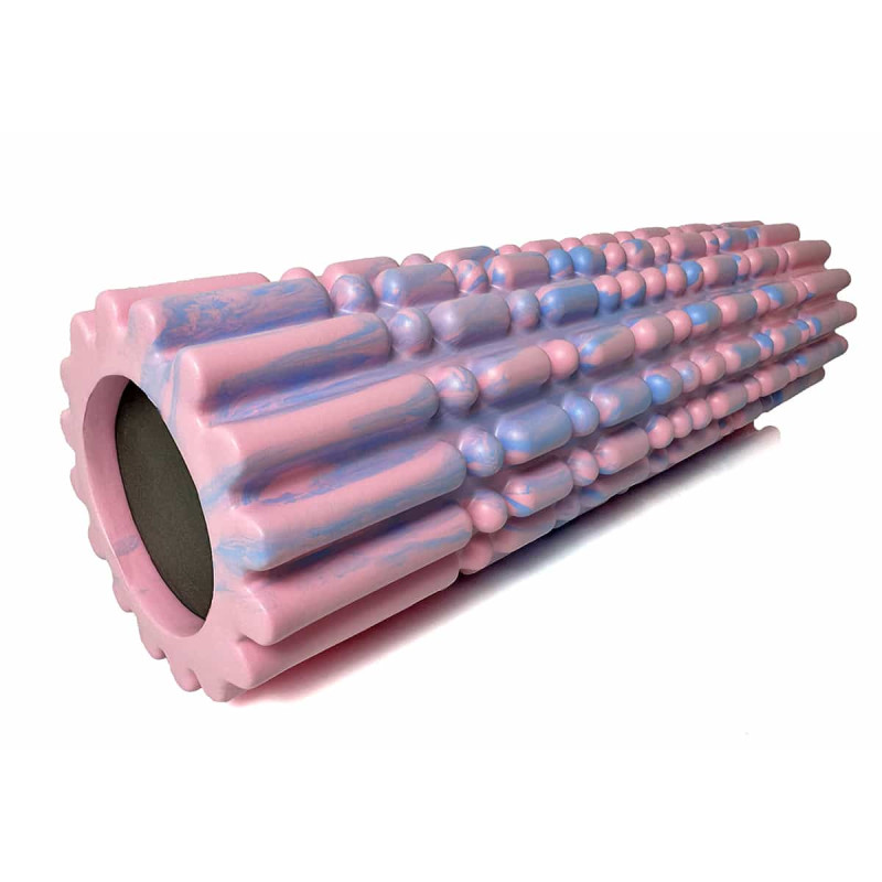 Масажний ролик EasyFit Morze 45 см рожевий