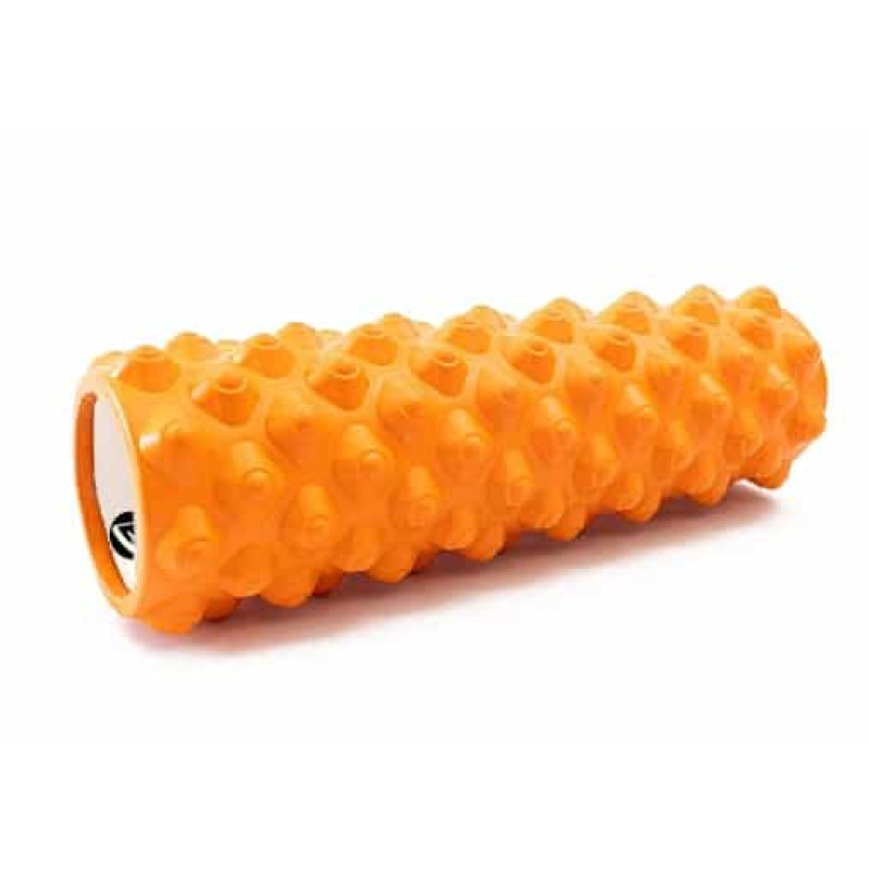 Массажный ролик EasyFit Grid Roller Extreme 45 см оранжевый