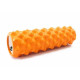 Массажный ролик EasyFit Grid Roller Extreme 45 см оранжевый