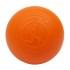 Массажный мячик EasyFit каучук 6.5 см оранжевый