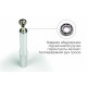 Скоростная скакалка EasyFit Aluminium со стальным тросом и алюминиевыми ручками серая