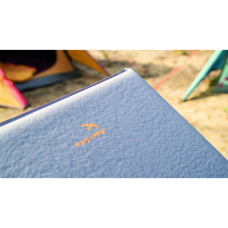 Коврик самонадувной Easy Camp Self-inflating Siesta Mat Double 3 cm Grey (300057)