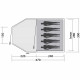 Палатка пятиместная Easy Camp Eclipse 500 Rustic Green (120387)