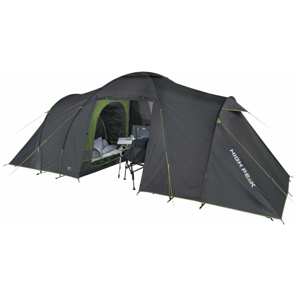 Палатка шестиместная High Peak Como 6.0 Dark Grey/Green (10263)