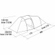 Палатка четырехместная Easy Camp Magnetar 400 Rustic Green (120416)