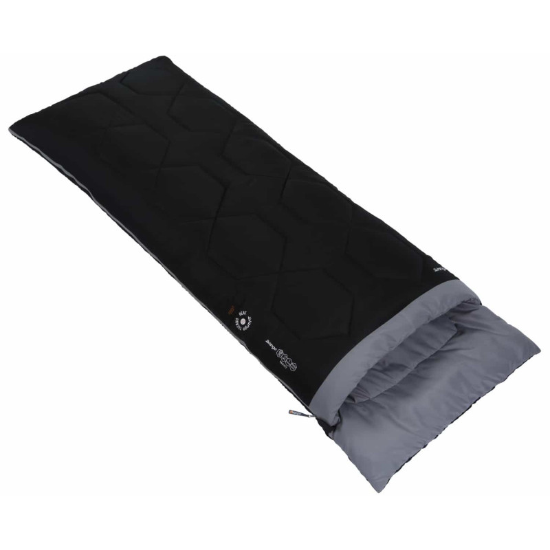 Спальный мешок с подогревом Vango Radiate Single/-3°C Black Left (SBQRADIATB05TJ8)