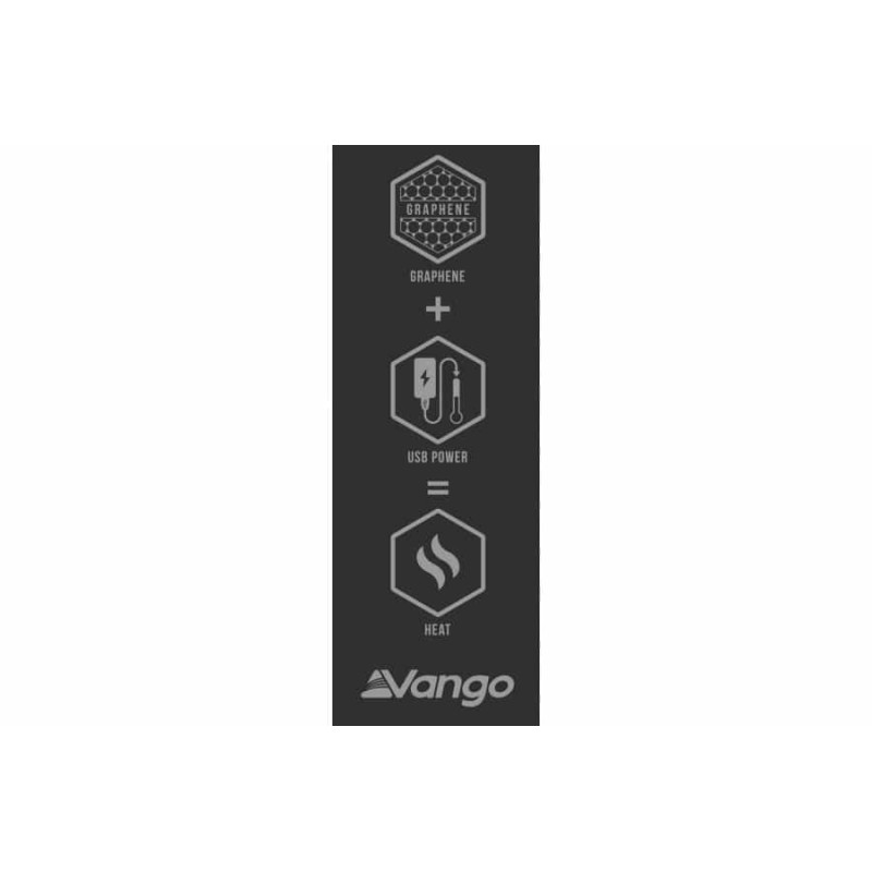 Спальный мешок с подогревом Vango Radiate Single/-3°C Black Left (SBQRADIATB05TJ8)