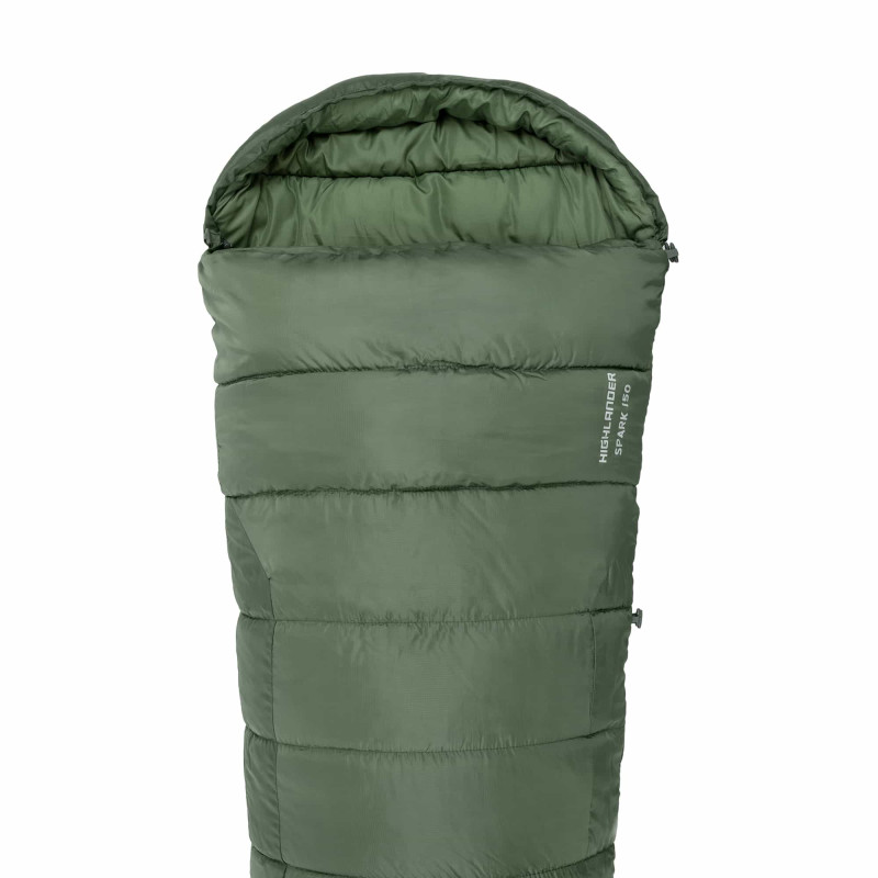 Спальний мішок Highlander Phoenix Spark 150/+4°C Olive Green Left (SB242-OG)