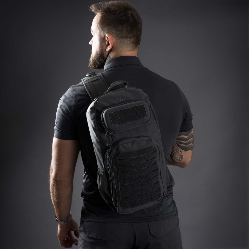 Рюкзак тактичний Highlander Stoirm Gearslinger 12L Dark Grey (TT189-DG)