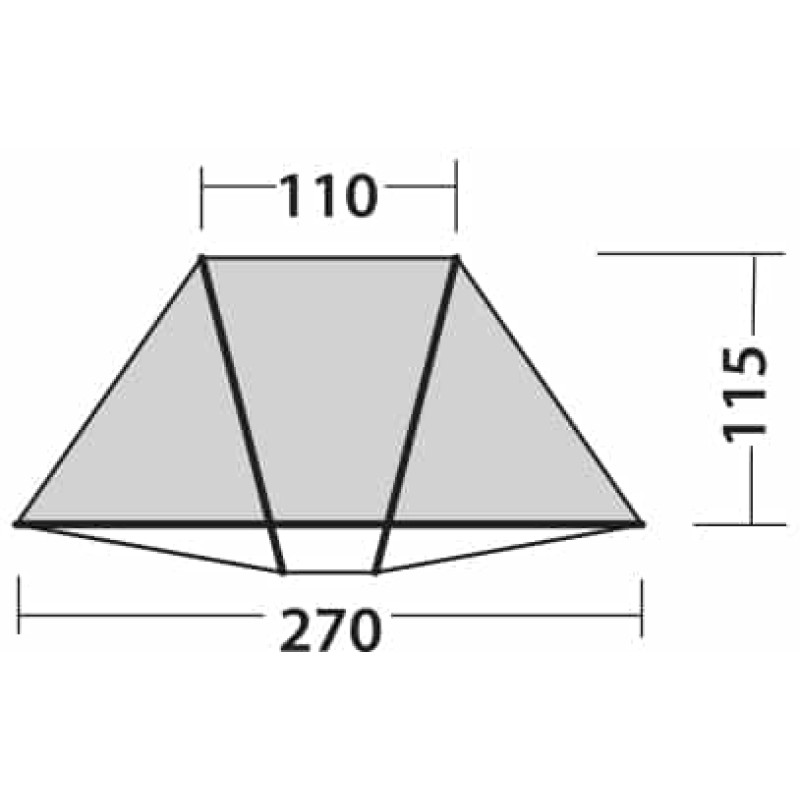 Тент пляжный Easy Camp Beach Grey/Sand (120429)