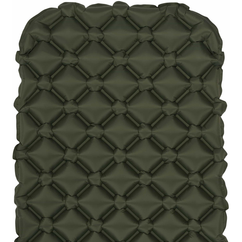 Килимок надувний Highlander Nap-Pak Inflatable Sleeping Mat XL 5 cm Olive (AIR073-OG)