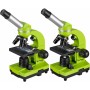 Мікроскоп Bresser Junior Biolux SEL 40x-1600x Green з адаптером для смартфона (8855600B4K000)